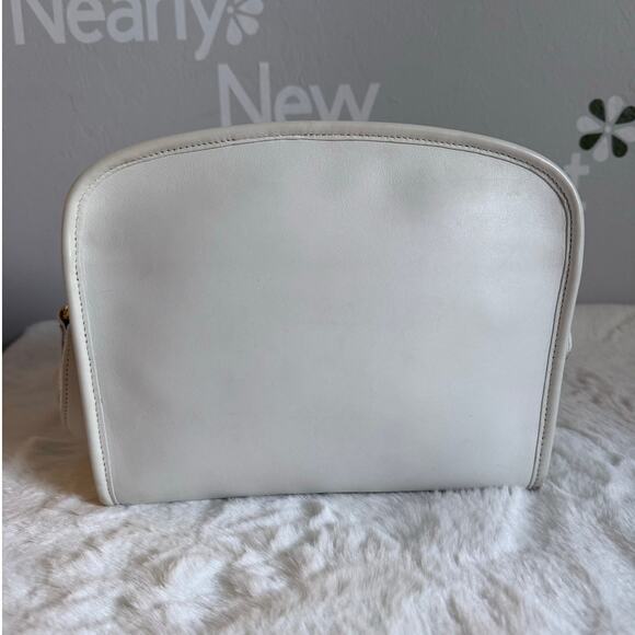 Vintage Coach Metropolis Zip Bag White 9087 Shoulder Bag Crossbody - Picture 2 of 10